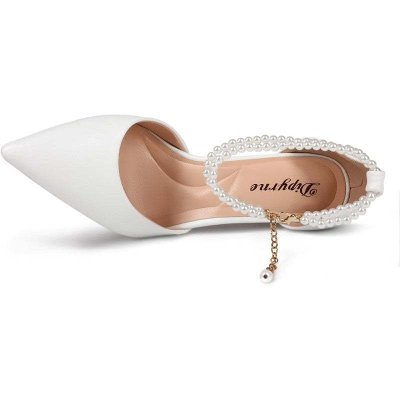 s High Heels Closed Pointed Toe Sexy Lace Up Wedding Evening Dress Pumps Shoes